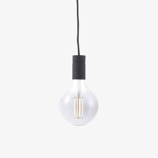 Cylinder Suspended ceiling light with bulb